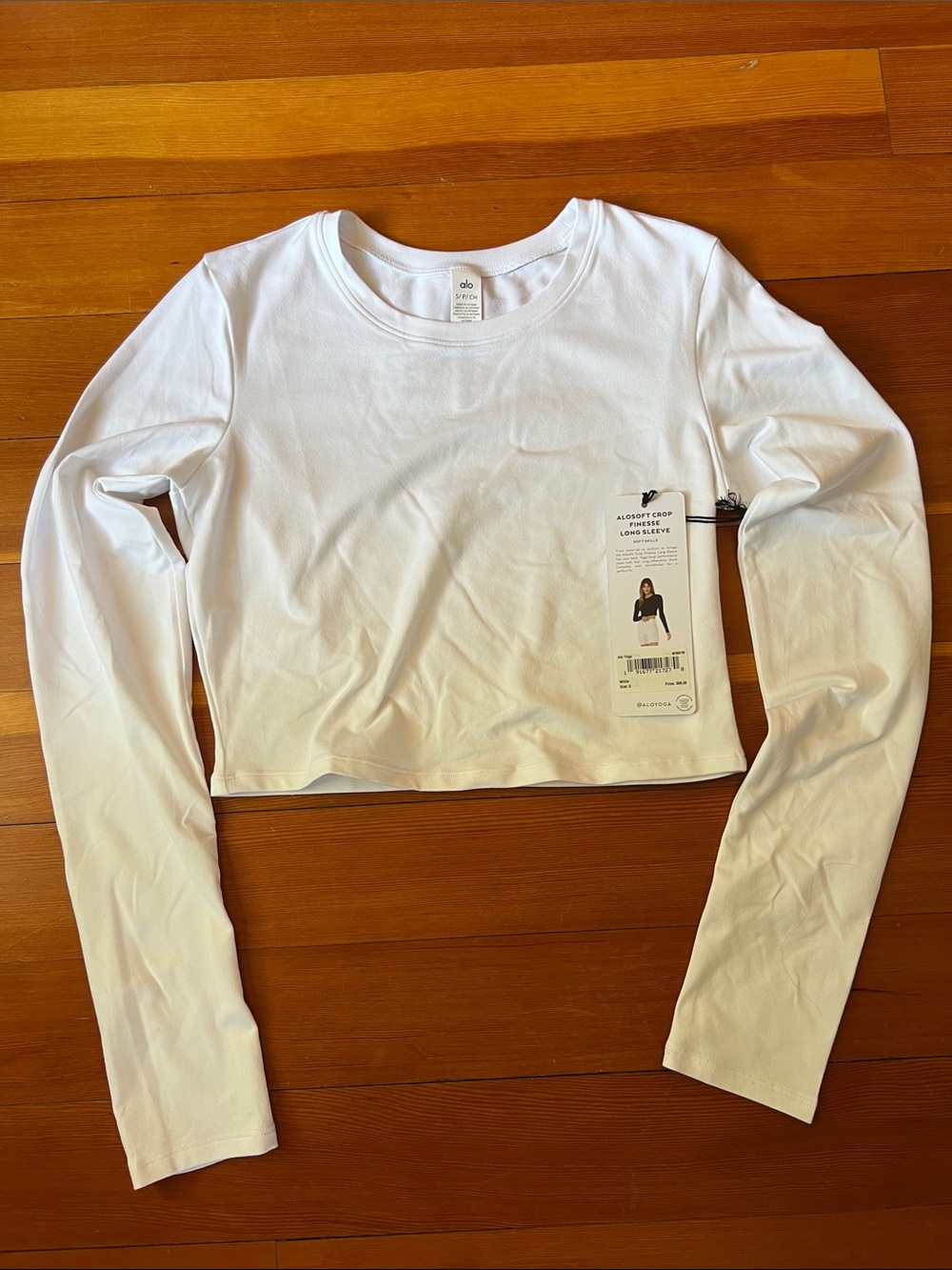 Alo Crop Finesse Long Sleeve